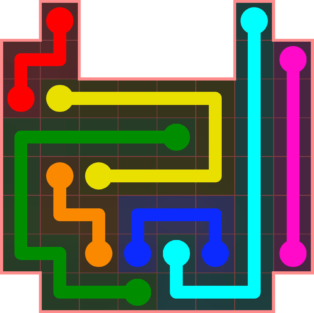 Flow Free 3887 Solution