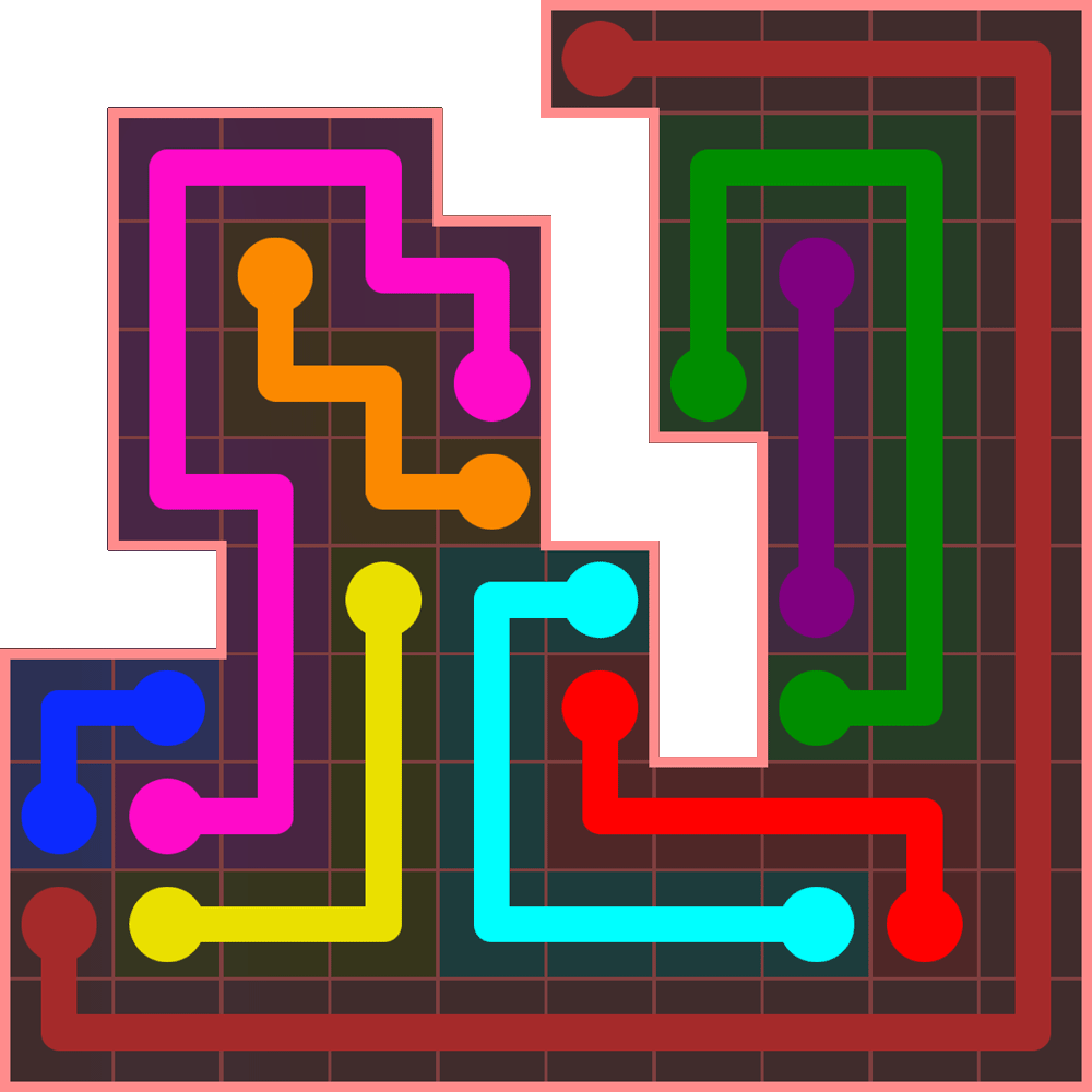 Flow Free 3589 Solution