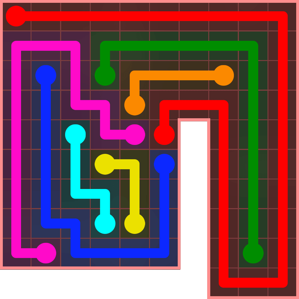 Flow Free 3576 Solution