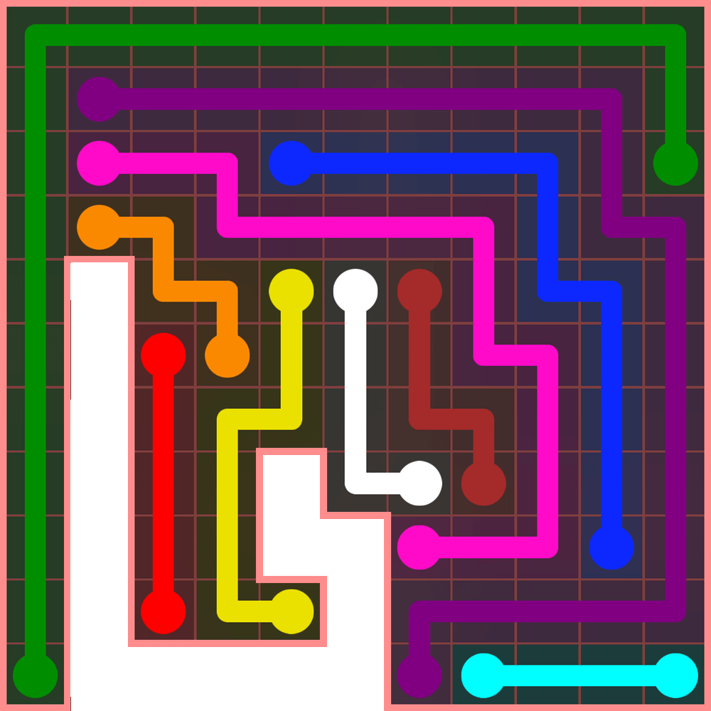 Flow Free 3617 Solution