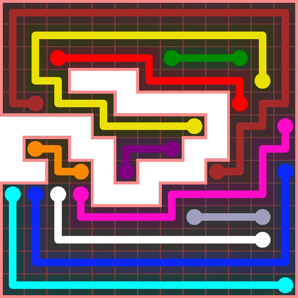 Flow Free 3661 Solution