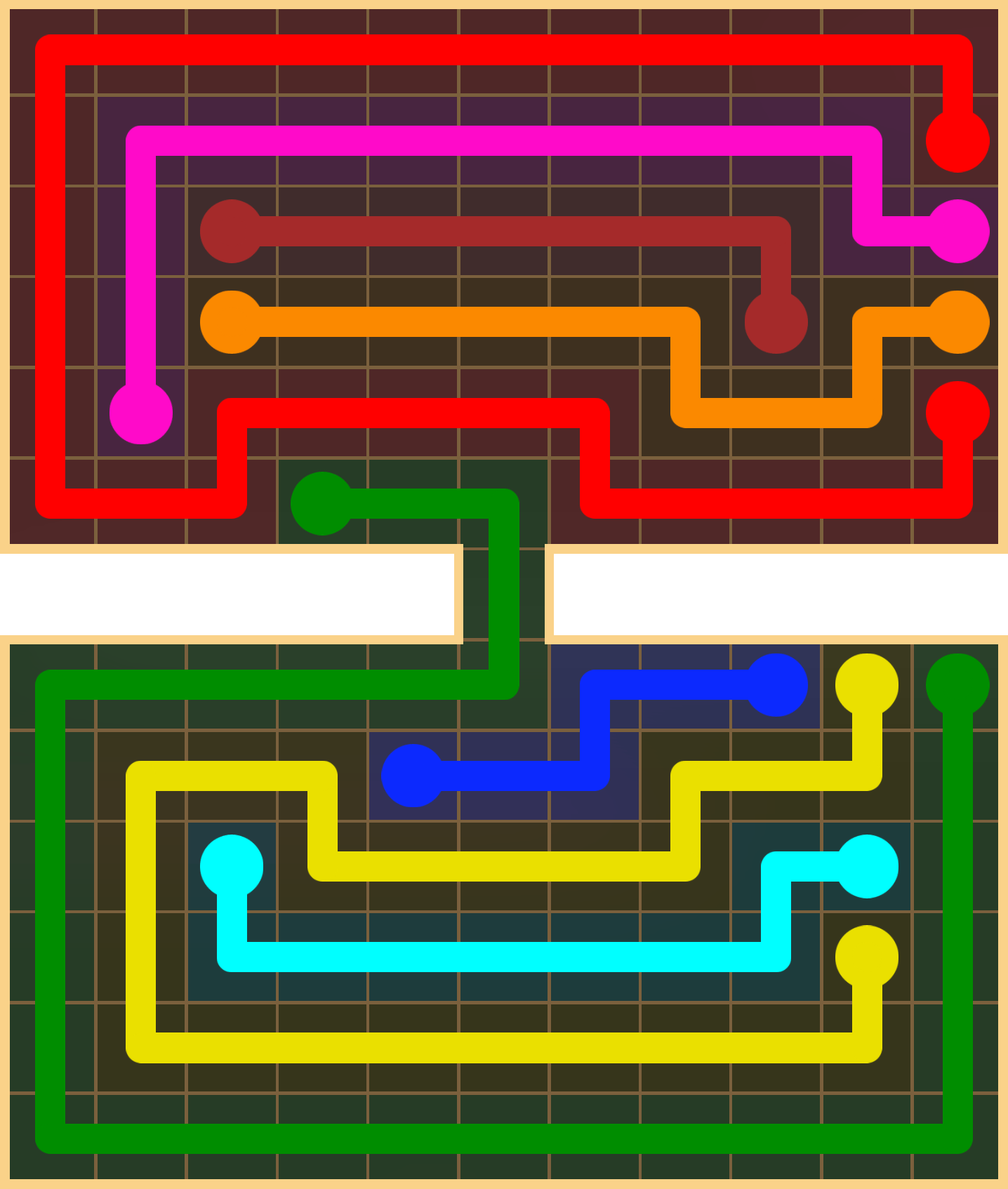 Flow Free 2759 Solution