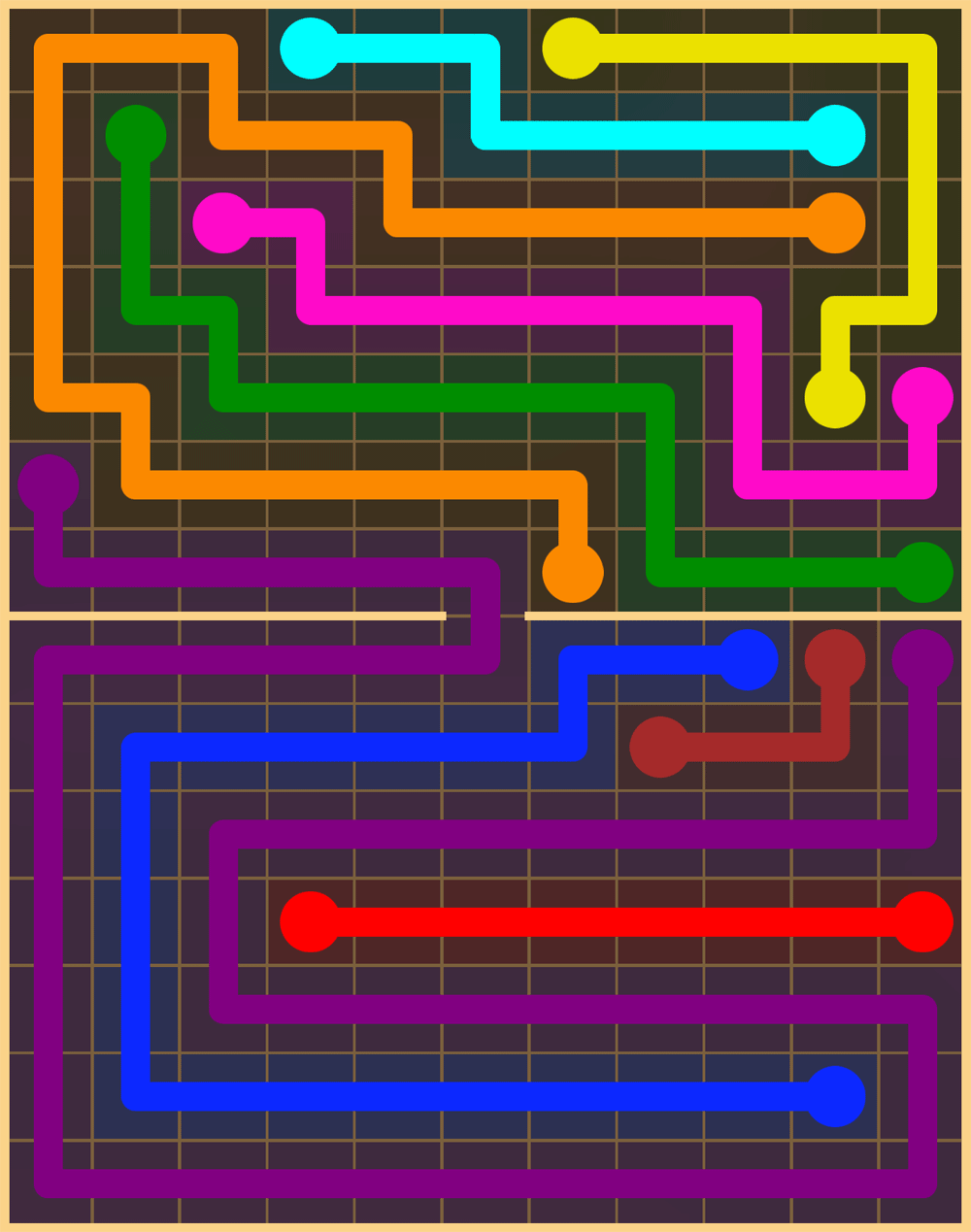 Flow Free 2776 Solution