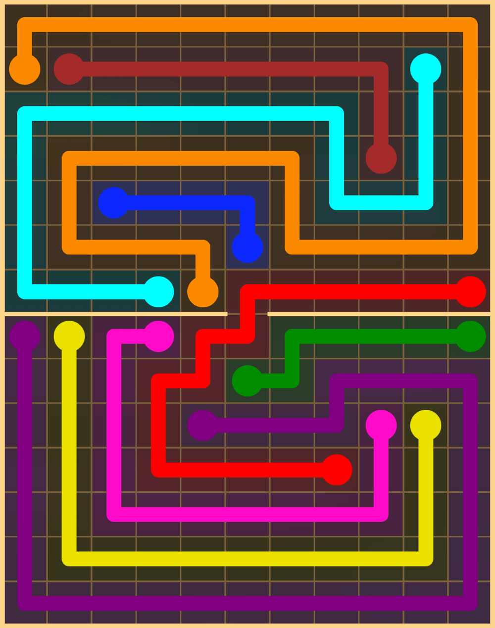 Flow Free 2762 Solution