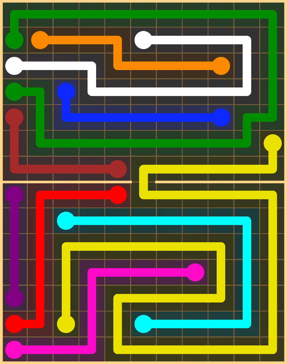 Flow Free 2769 Solution