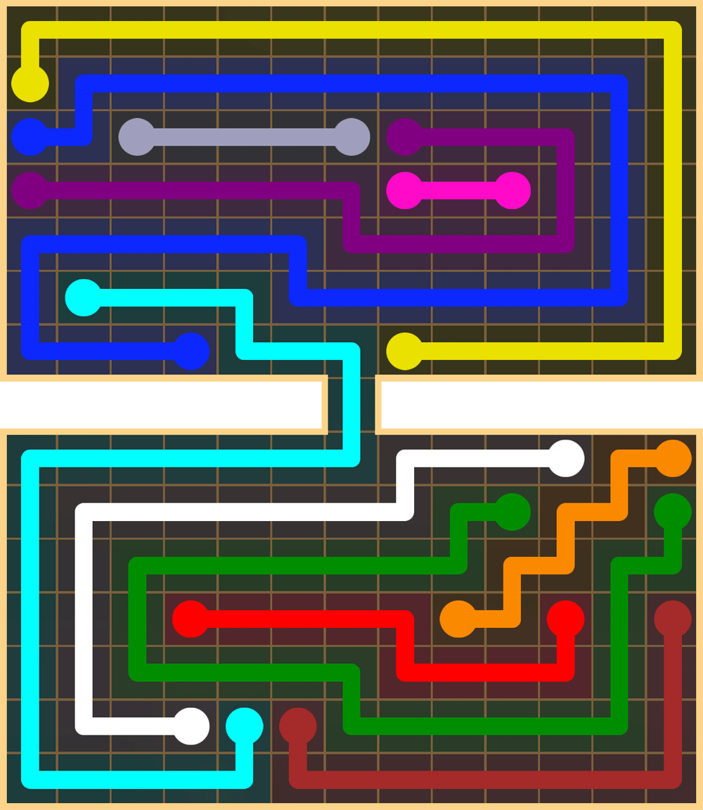 Flow Free 2792 Solution