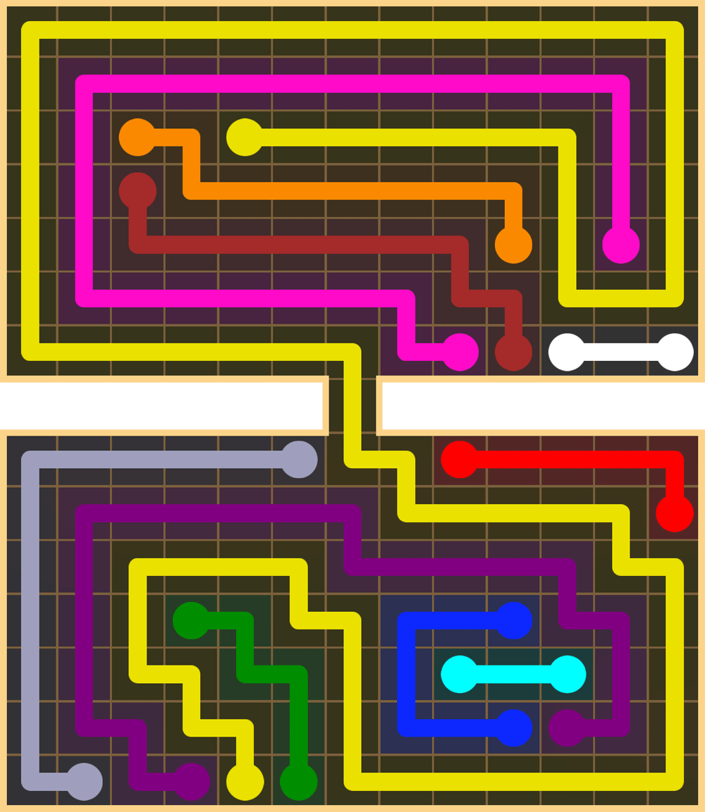 Flow Free 2794 Solution