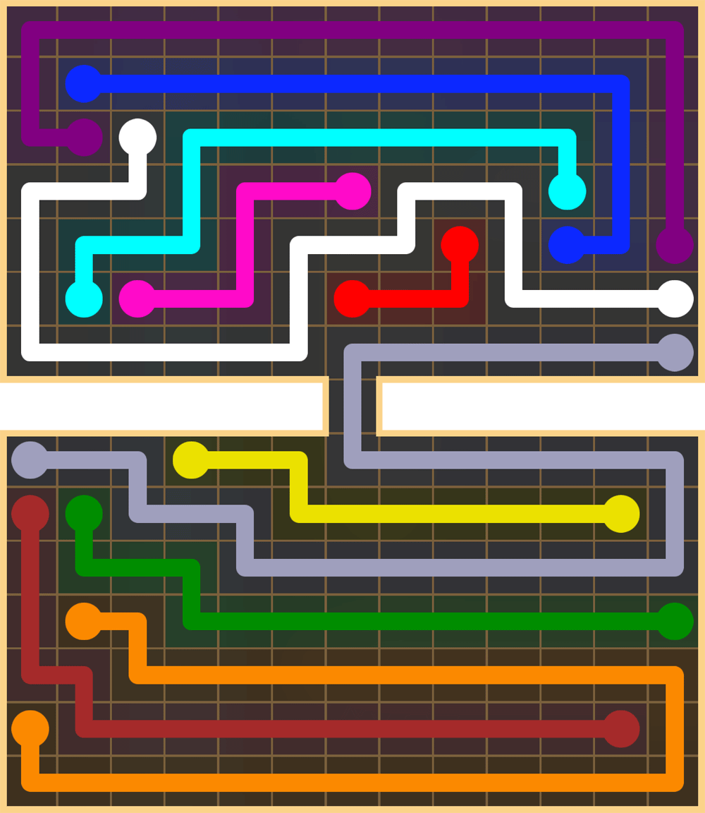 Flow Free 2796 Solution