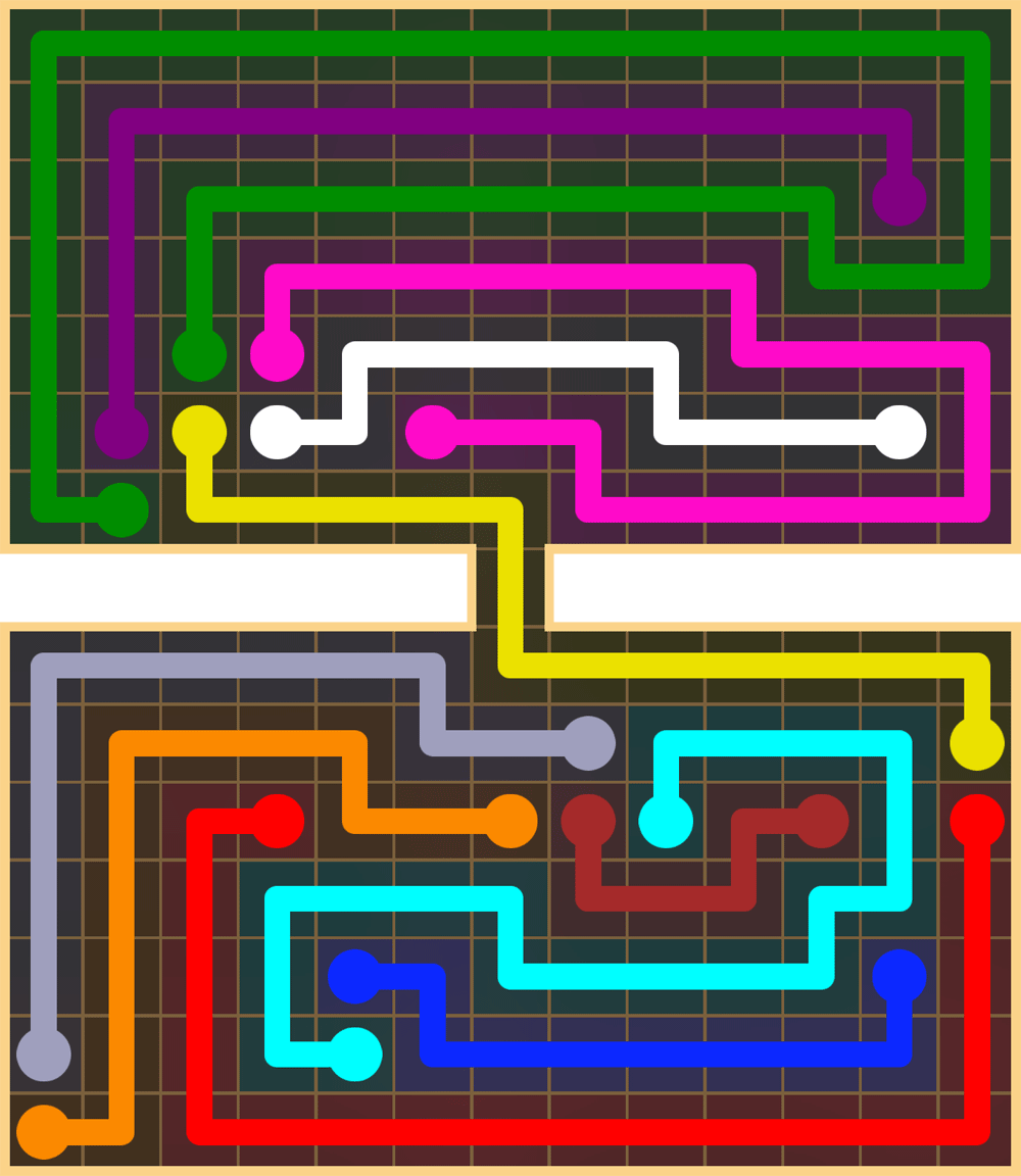 Flow Free 2797 Solution