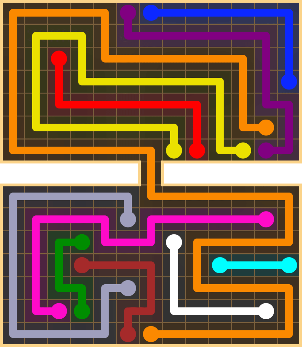 Flow Free 2805 Solution