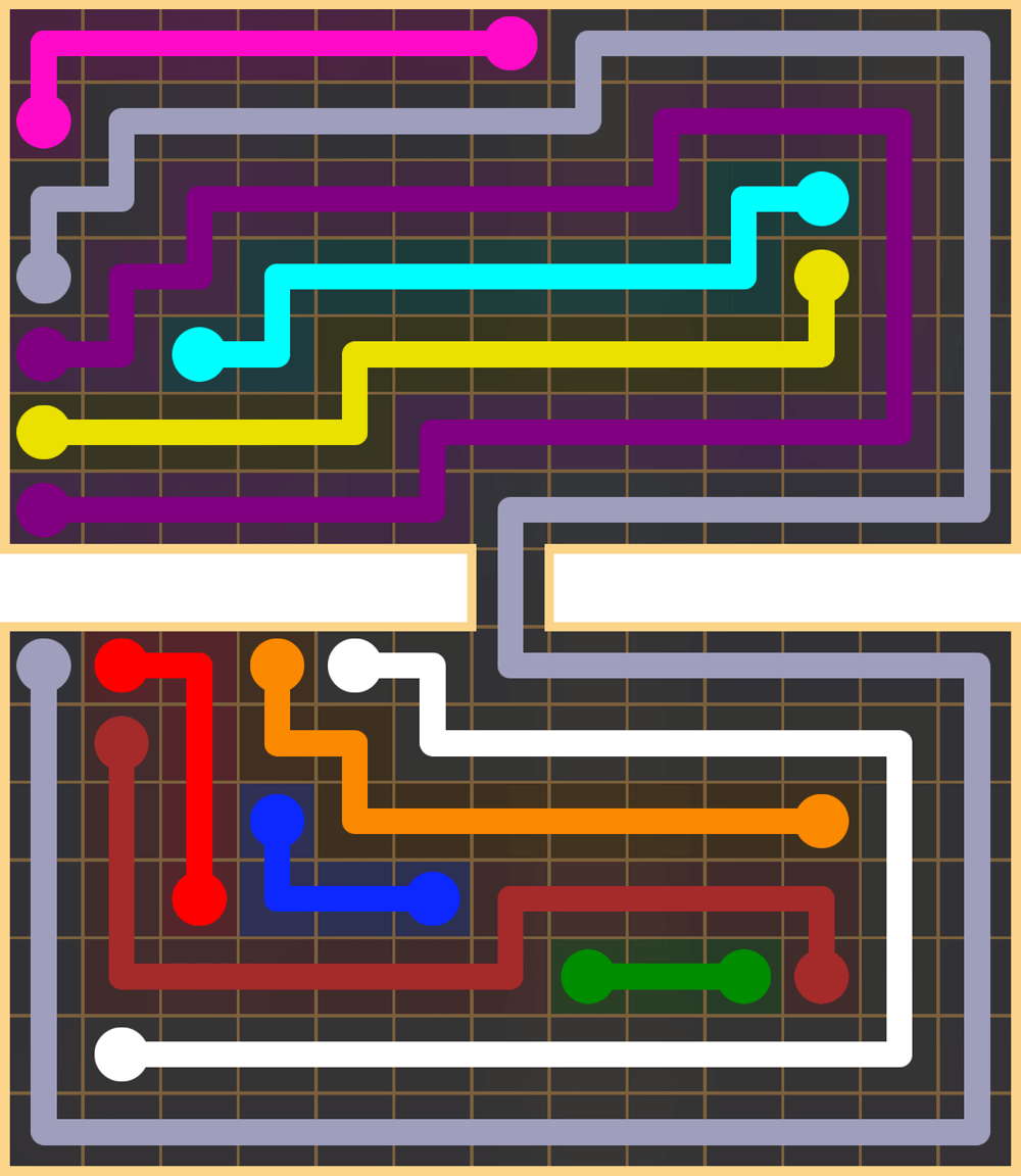 Flow Free 2810 Solution