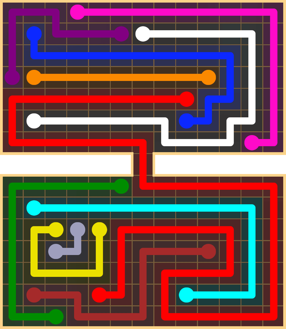 Flow Free 2813 Solution