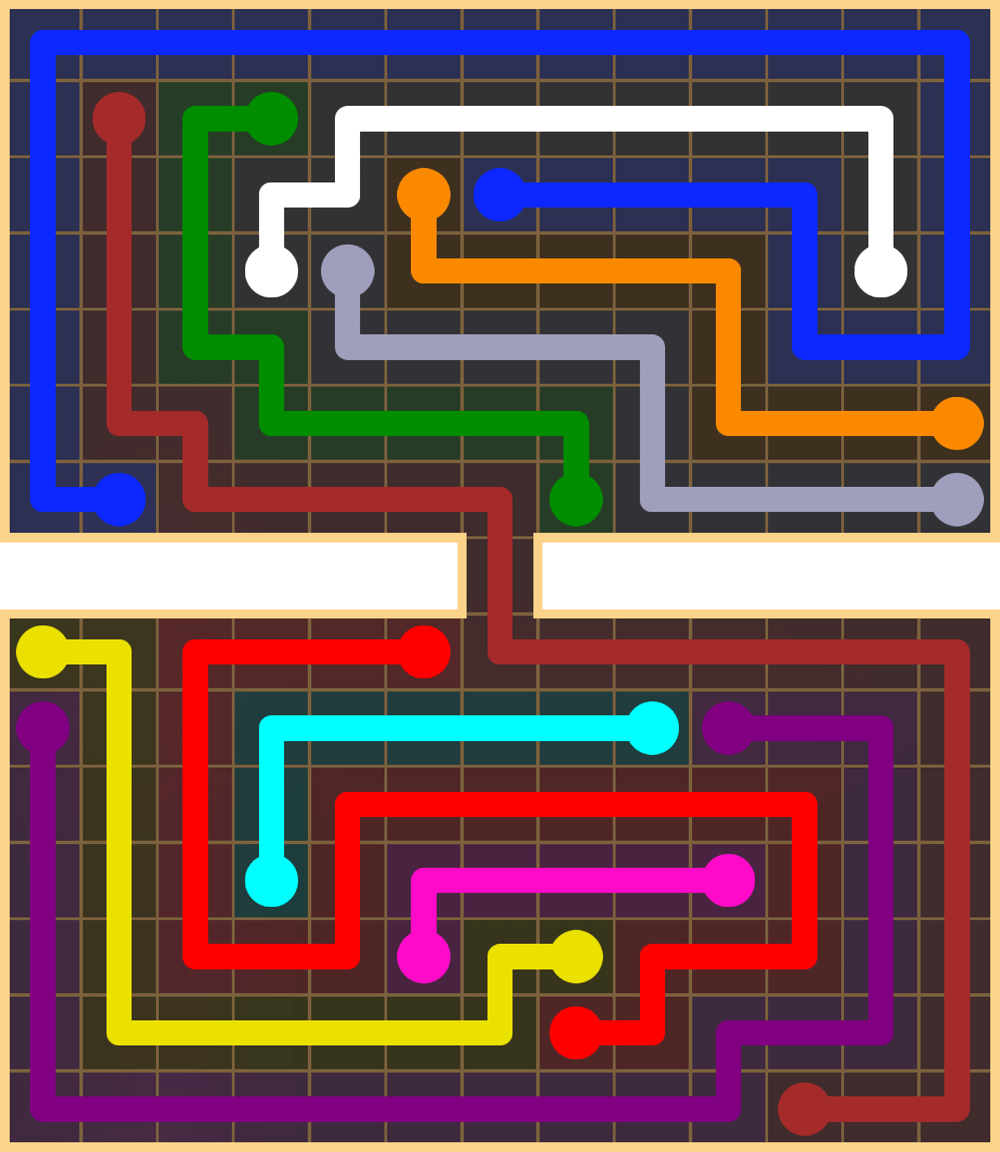 Flow Free 2817 Solution