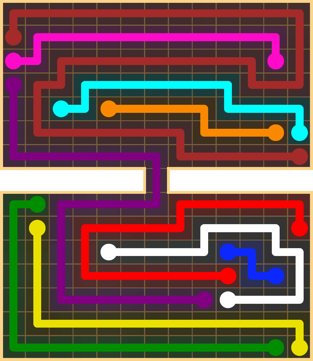 Flow Free 2818 Solution