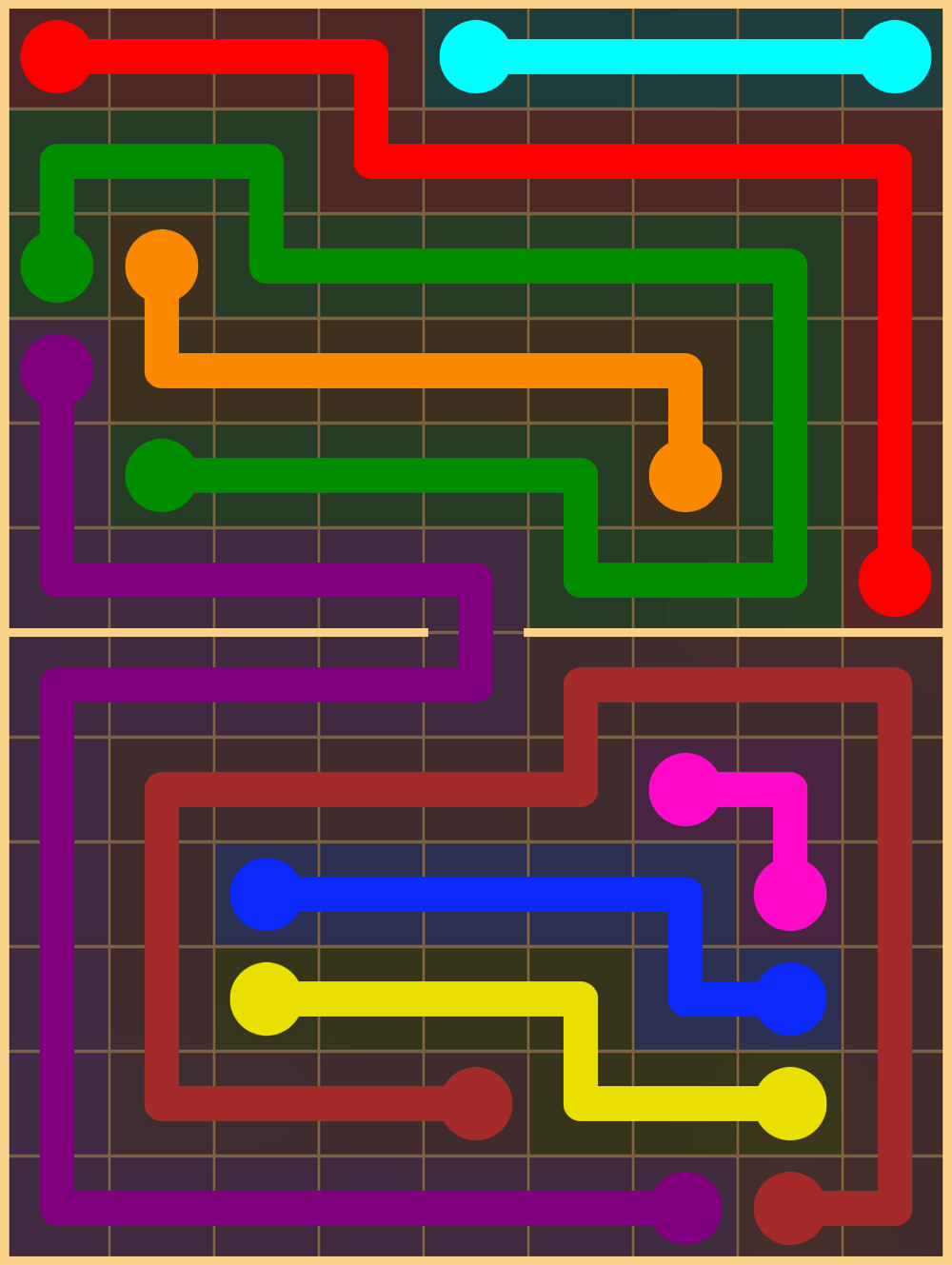 Flow Free 2717 Solution