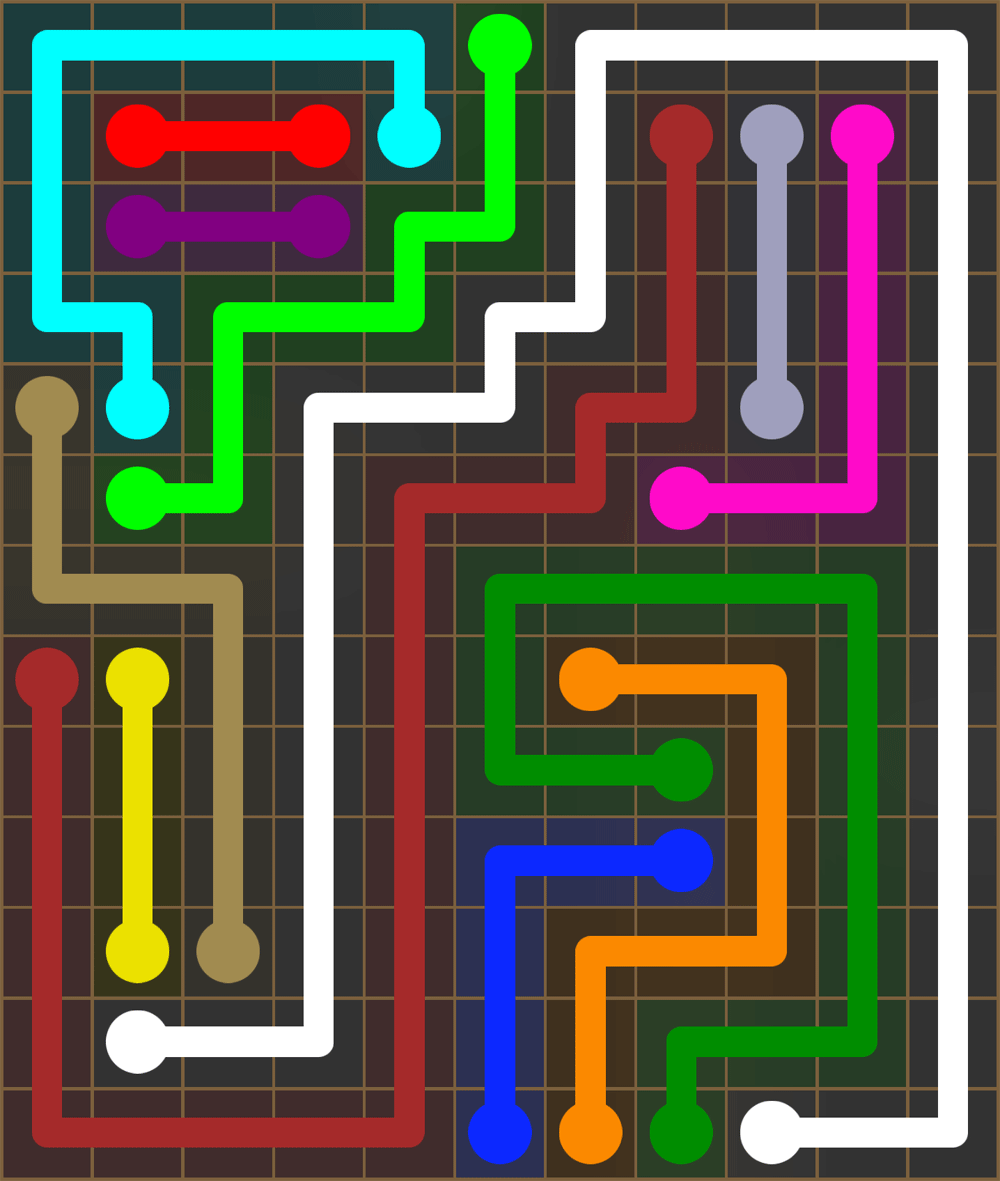 Flow Free 2616 Solution