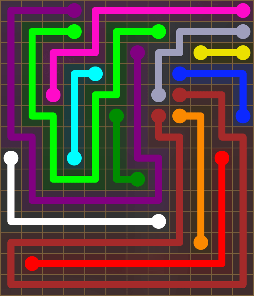 Flow Free 2661 Solution