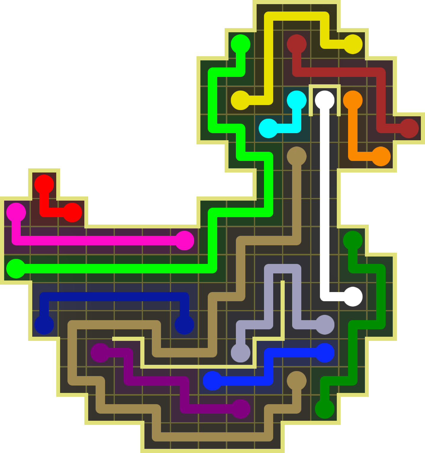 Flow Free 4823 Solution