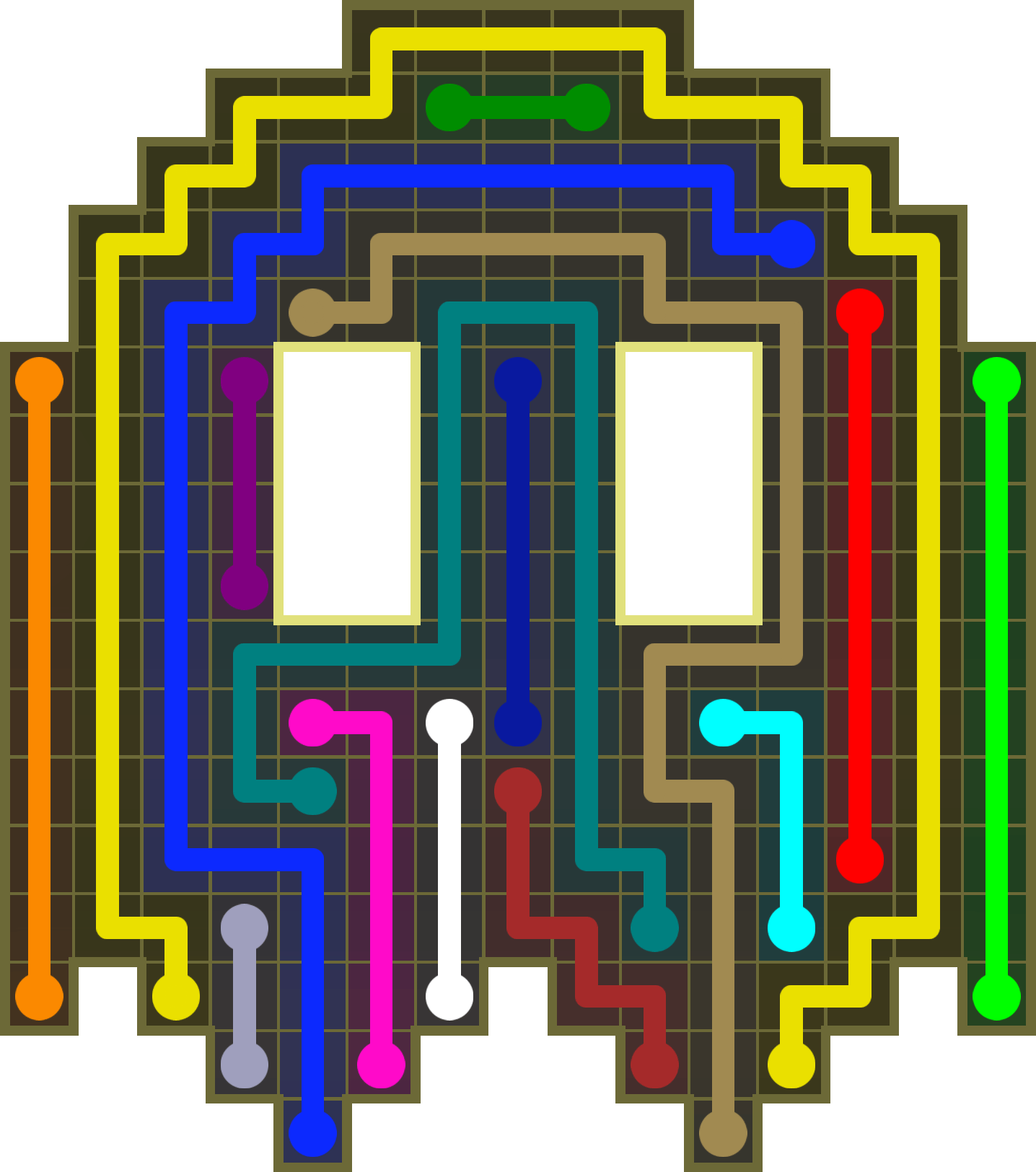 Flow Free 4856 Solution