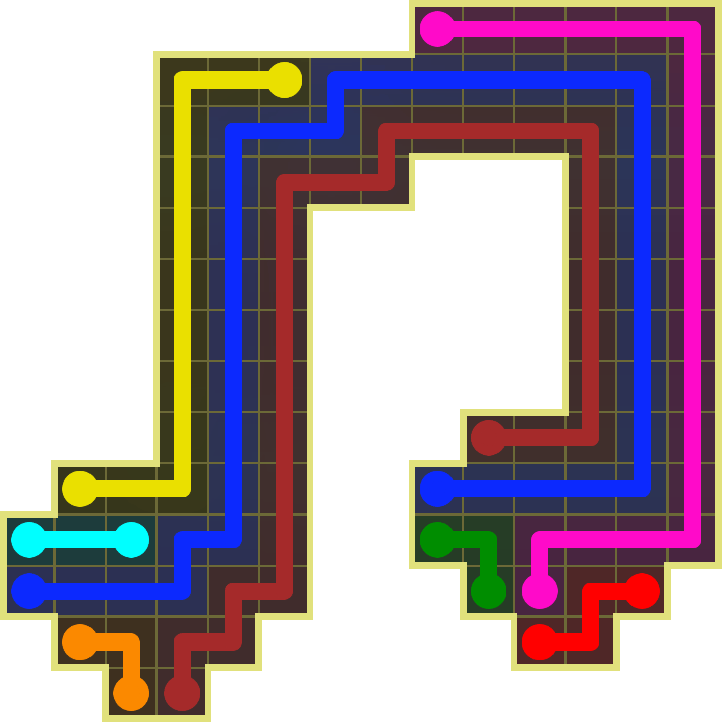 Flow Free 4182 Solution