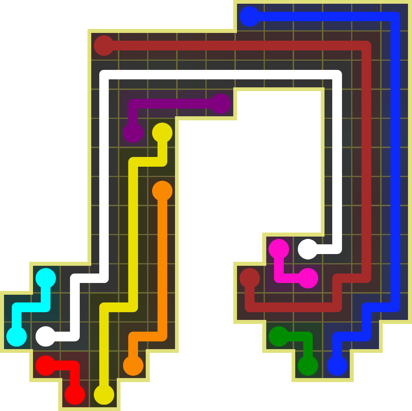 Flow Free 4212 Solution