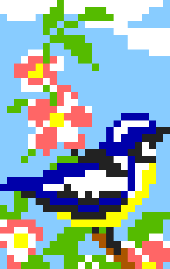 CrossMe Color 4 - 462 Solution
