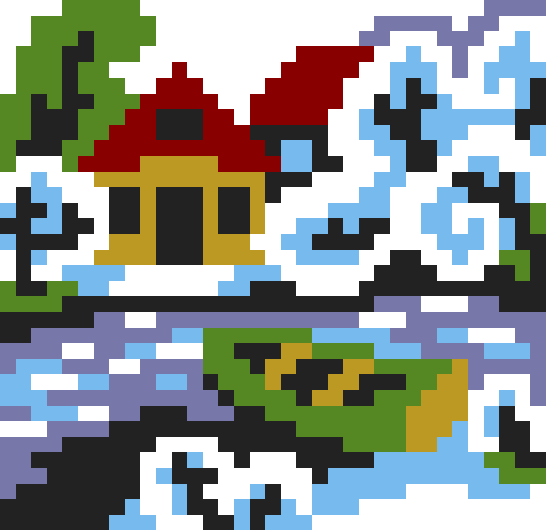 CrossMe Color 8 - 627 Solution