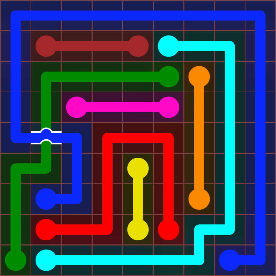 Flow Free 728 Solution