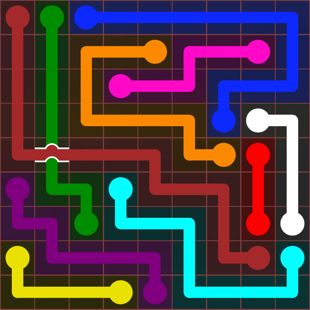 Flow Free 694 Solution