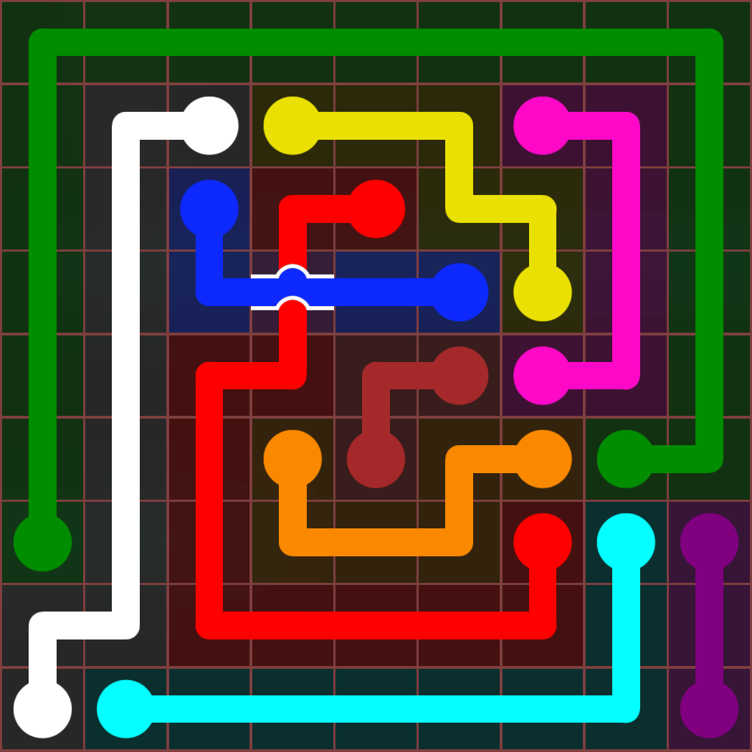 Flow Free 734 Solution