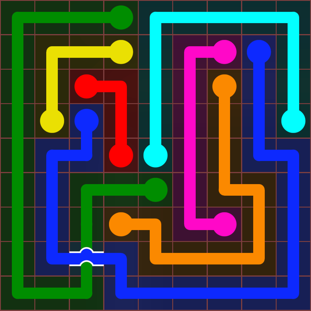 Flow Free 736 Solution