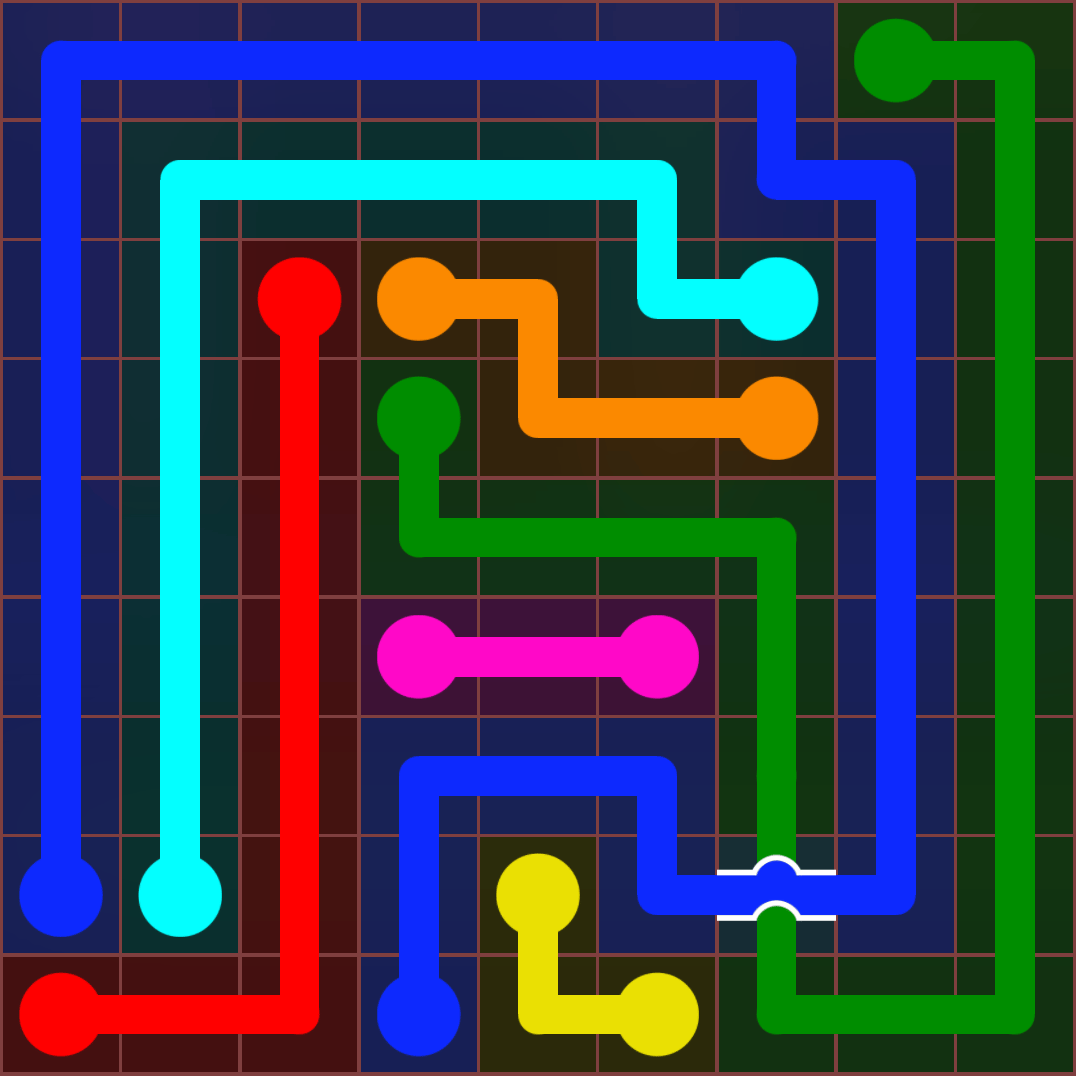 Flow Free 738 Solution