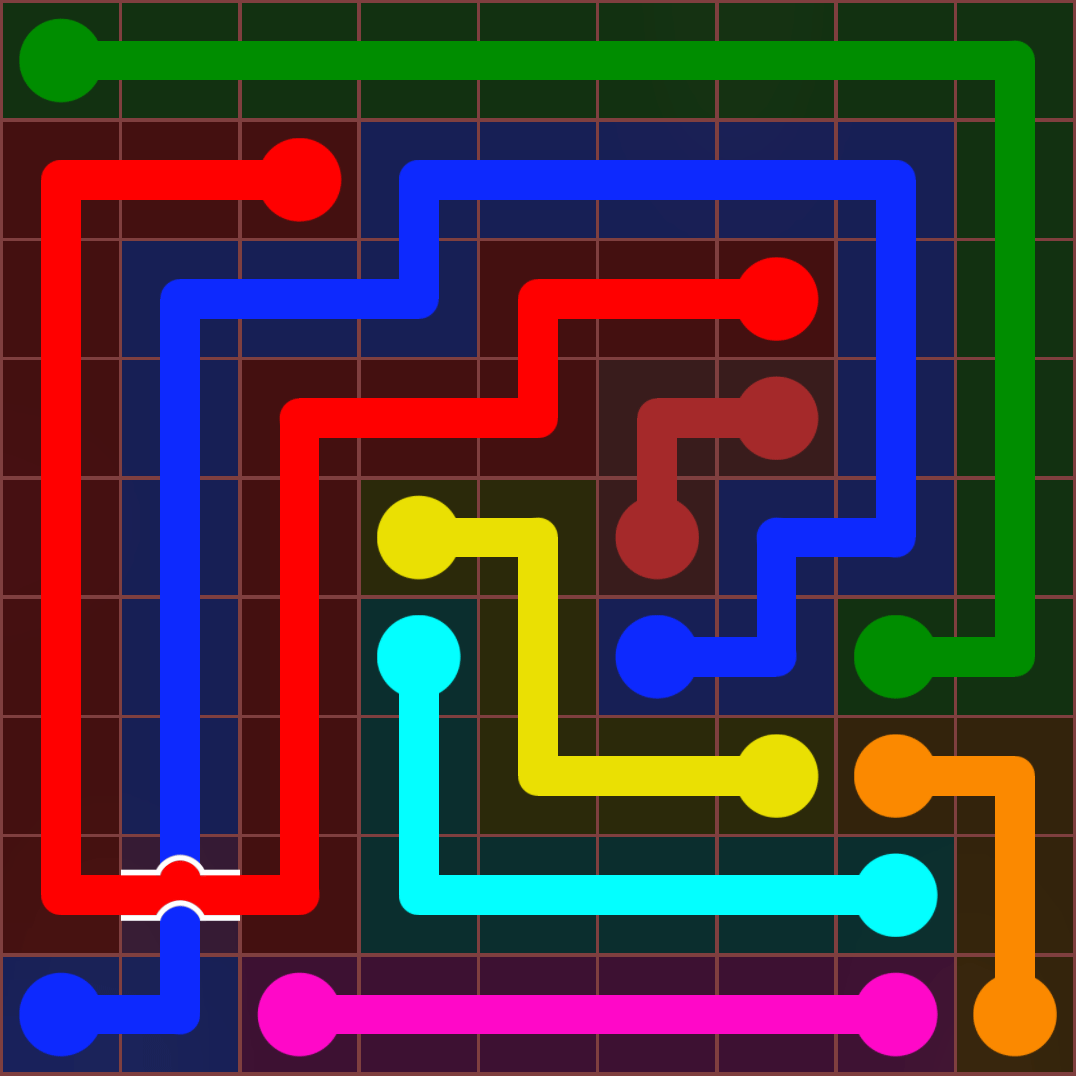 Flow Free 743 Solution