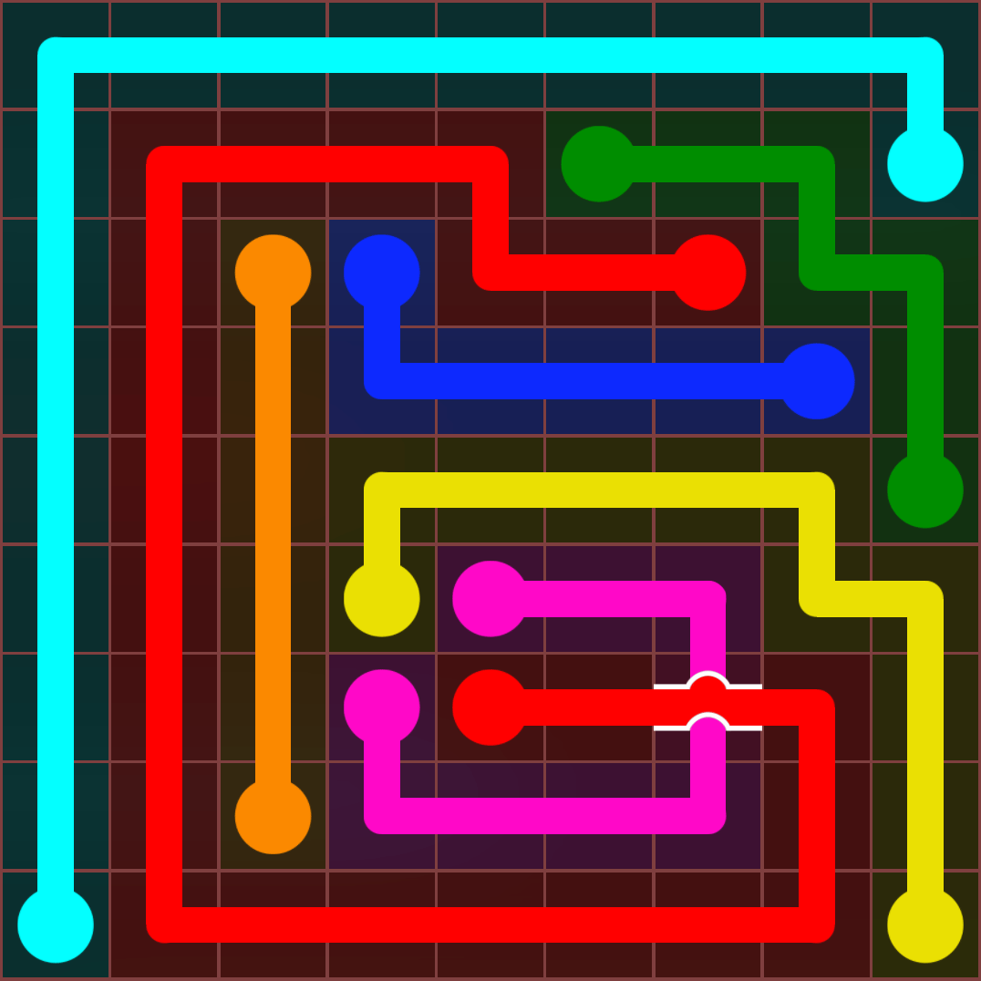 Flow Free 745 Solution