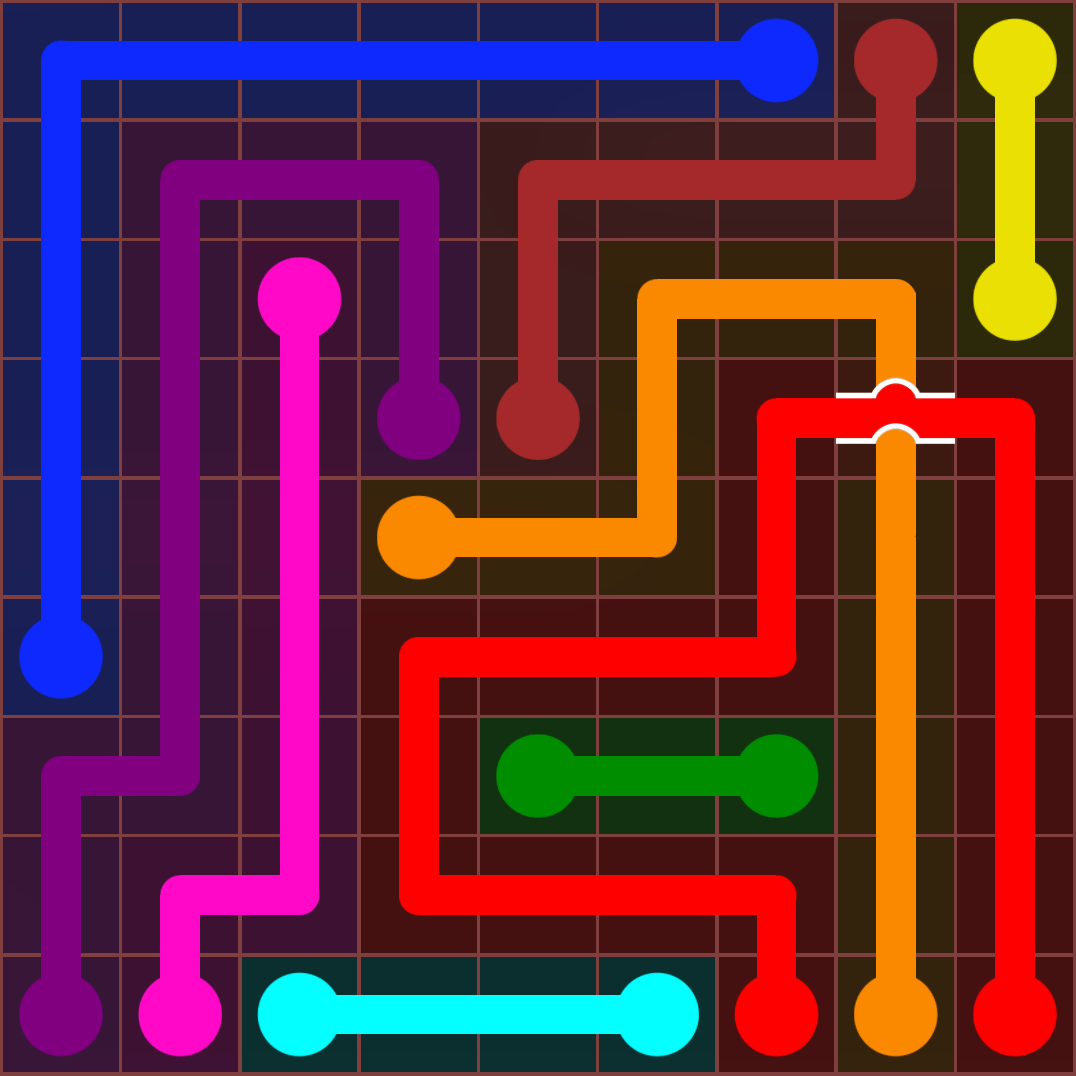 Flow Free 749 Solution