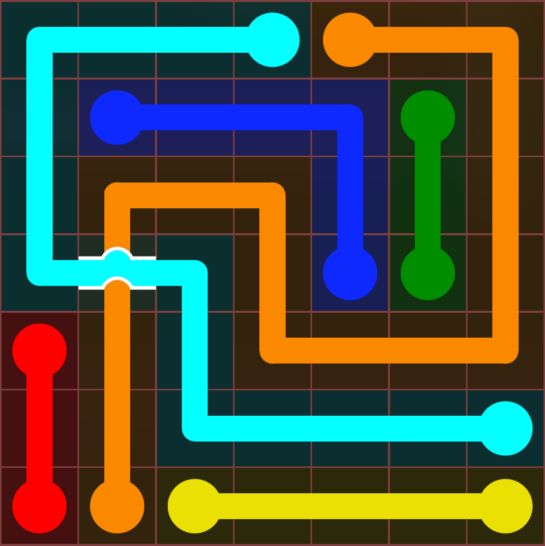 Flow Free 599 Solution