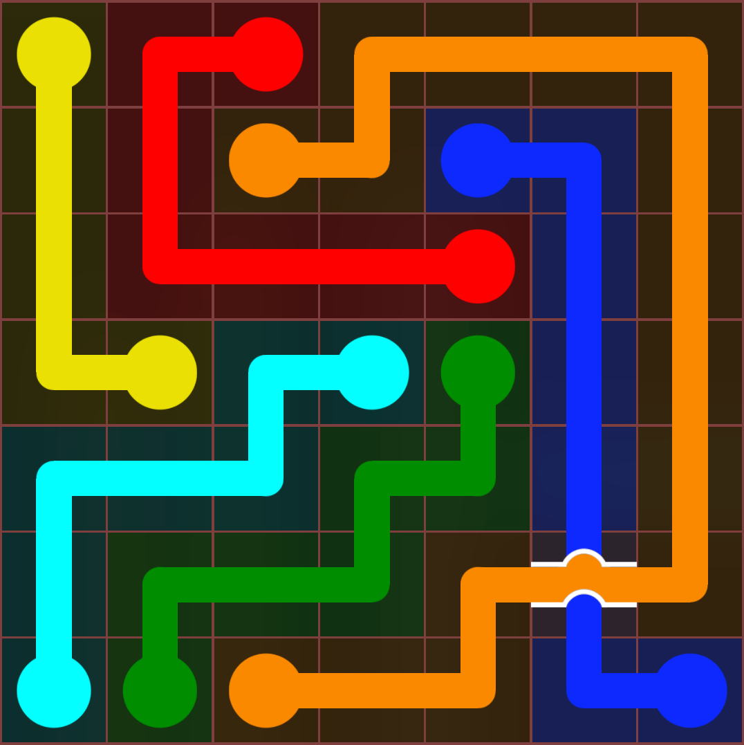 Flow Free 574 Solution