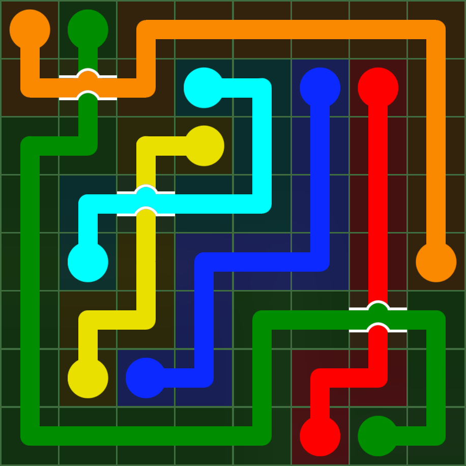 Flow Free 4931 Solution