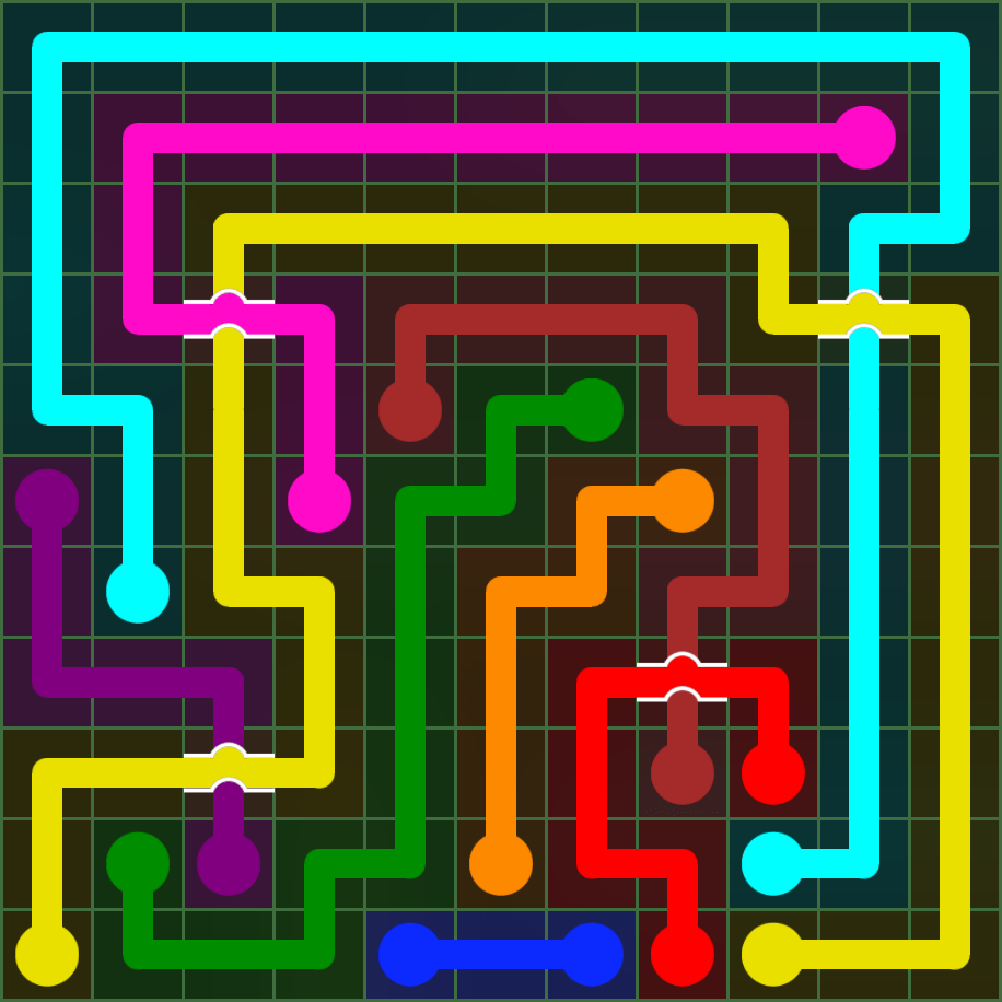 Flow Free 5035 Solution