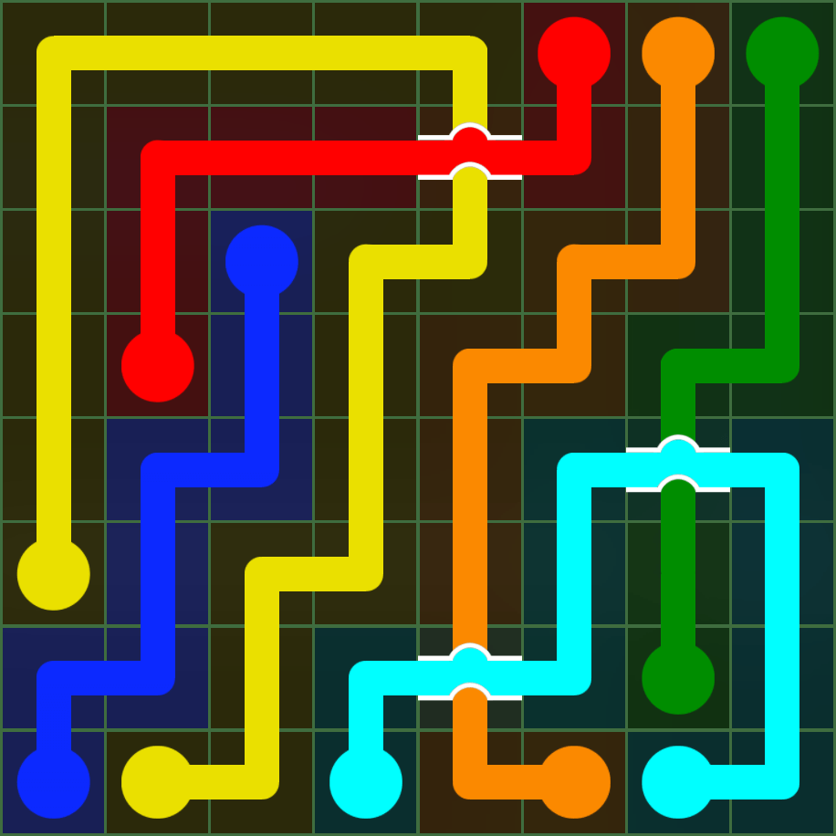 Flow Free 4934 Solution