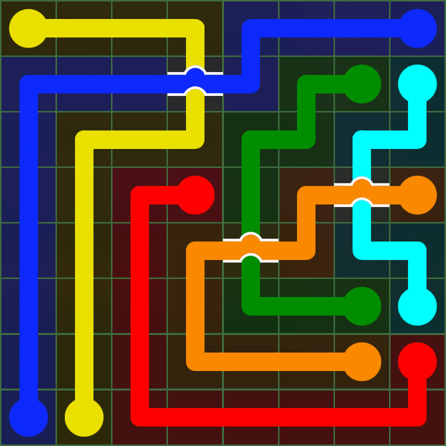 Flow Free 4936 Solution