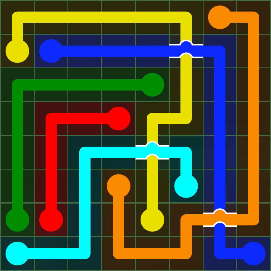 Flow Free 4937 Solution