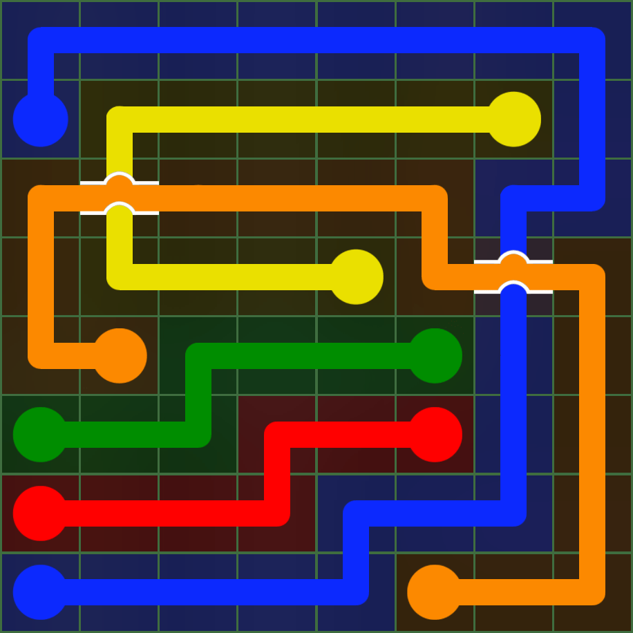 Flow Free 4938 Solution