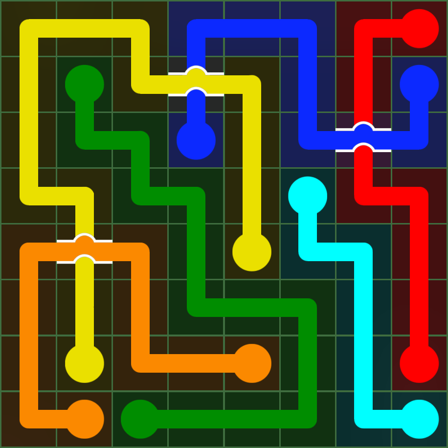 Flow Free 4939 Solution