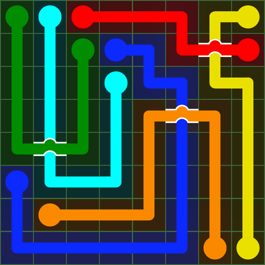 Flow Free 4922 Solution