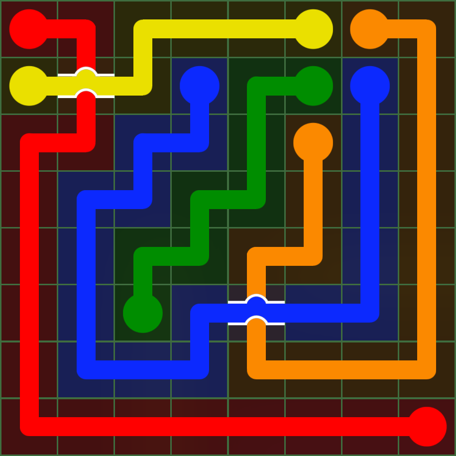 Flow Free 4941 Solution
