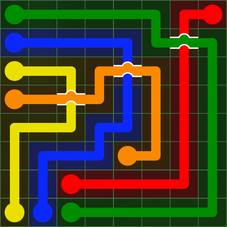 Flow Free 4943 Solution