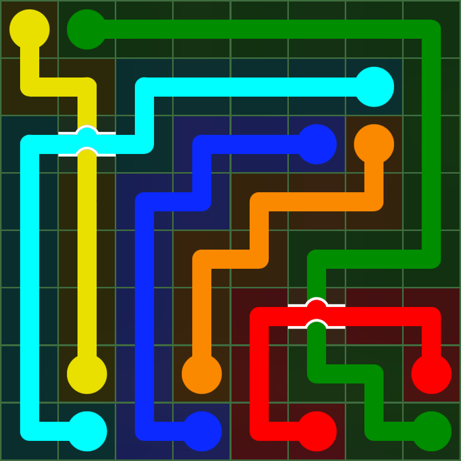 Flow Free 4945 Solution