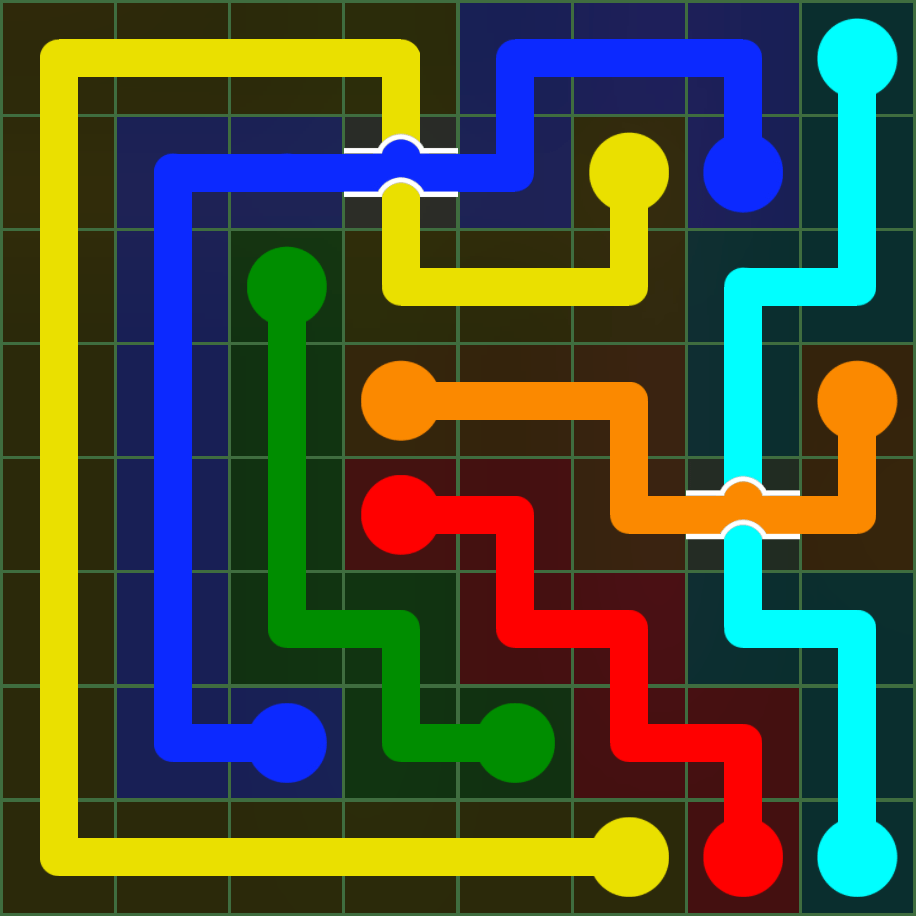 Flow Free 4947 Solution