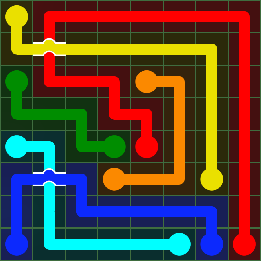 Flow Free 4949 Solution
